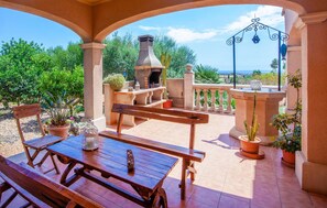 Outdoor dining - Lovely home in Calonge with private swimming pool, can be inside or outside (Calonge)