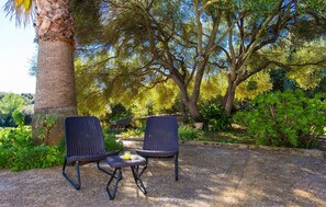 Terrace/patio - Stunning home in Arta with private swimming pool, can be inside or outside (Arta)