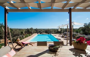Pool - Lovely home in Ses Salines with private swimming pool, can be inside or outside (Ses Salines)