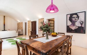 Dining - Cozy home in Sant Llorenc with private swimming pool, can be inside or outside (Sant Llorenc)