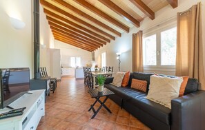 TV connectée, cheminée