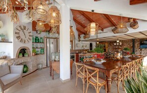 Dining - Stunning home in Esporles with private swimming pool, can be inside or outside (Esporles)