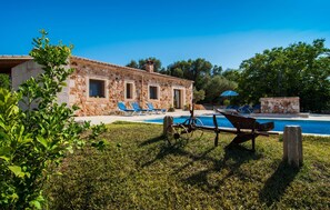Pool - Luxurious home in Porreres with private swimming pool, can be inside or outside (Porreres)