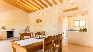 Dining - Lovely home in Son Servera with private swimming pool, can be inside or outside (Son Servera)