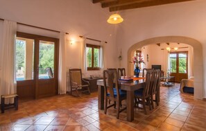Dining - Awesome home in Arta with private swimming pool, can be inside or outside (Arta)