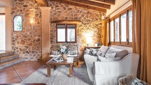 Living area - Awesome home in Capdepera with private swimming pool, can be inside or outside (Capdepera)