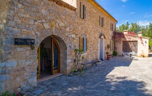 Outdoor dining - Lovely home in Son Macia with private swimming pool, can be inside or outside (Son Macia)