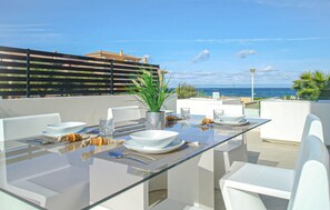 Outdoor dining - Awesome home in Son Serra de Marina (Son Serra de Marina)