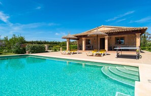 Pool - Cozy home in Pollenca with private swimming pool, can be inside or outside (Pollenca)