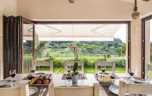 Dining - Beautiful home in Arta with private swimming pool, can be inside or outside (Arta)