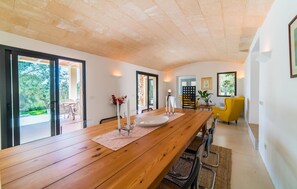 Dining - Nice home in Portocolom with private swimming pool, can be inside or outside (Portocolom)