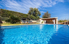 Pool - Stunning home in Selva with private swimming pool, can be inside or outside (Selva)