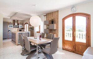 Dining - Lovely home in Canyamel with private swimming pool, can be inside or outside (Canyamel)
