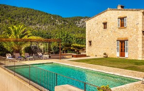 Pool - Cozy home in Pollenca with private swimming pool, can be inside or outside (Pollenca)