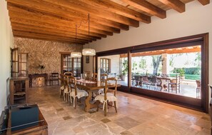 Dining - Awesome home in Binissalem with private swimming pool, can be inside or outside (Binissalem)