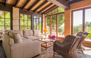 TV, DVD player - Pet friendly home in Arta with private swimming pool, can be inside or outside (Arta)