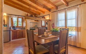 Dining - Awesome home in Arta with private swimming pool, can be inside or outside (Arta)