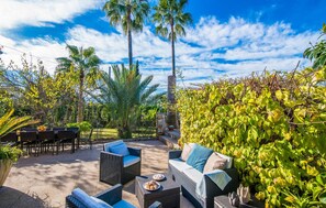Outdoor dining - Beautiful home in Inca with private swimming pool, can be inside or outside (Inca)