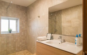 Shower, hair dryer - Stunning home in Inca with private swimming pool, can be inside or outside (Inca)