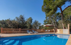 Pool - Amazing home in Porreres with private swimming pool, can be inside or outside (Porreres)