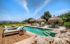 Pool - Awesome home in Llubi with private swimming pool, can be inside or outside (Llubi)