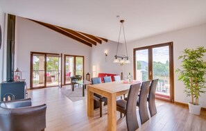 Dining - Stunning home in Canyamel with private swimming pool, can be inside or outside (Canyamel)