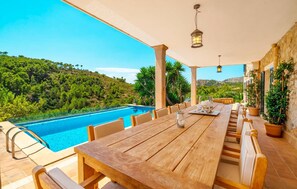 Outdoor dining - Cozy home in Andratx with private swimming pool, can be inside or outside (Andratx)