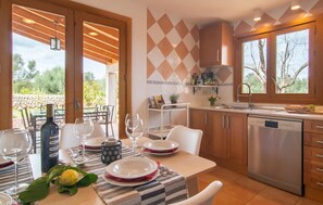 Dining - Gorgeous home in Sineu with private swimming pool, can be inside or outside (Sineu)