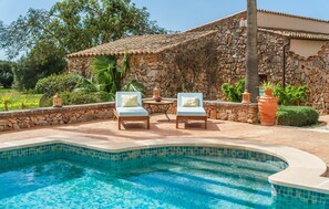Pool - Cozy home in Santanyi with private swimming pool, can be inside or outside (Santanyi)