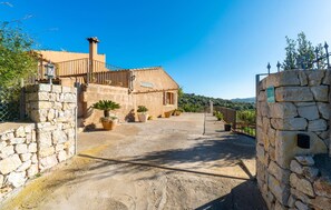 Property grounds - Cozy home in Son Macia with private swimming pool, can be inside or outside (Son Macia)