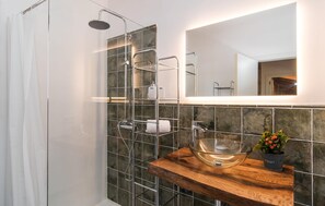 Een douche, een haardroger