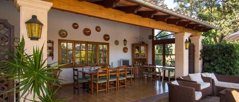 Restaurante al aire libre