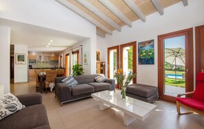 Smart TV, chimenea y reproductor de DVD 