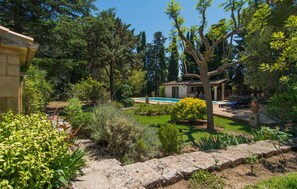Property grounds - Beautiful home in Pollenca with private swimming pool, can be inside or outside (Pollenca)