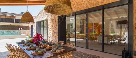 Udendørs spisemuligheder