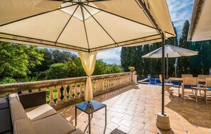 Outdoor dining - Awesome home in Arta with private swimming pool, can be inside or outside (Arta)