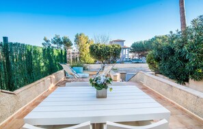 Outdoor dining - Awesome home in Son Serra de Marina with WiFi (Son Serra de Marina)