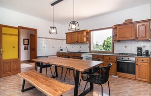 Fridge, microwave, oven, stovetop - Gorgeous home in Ses Salines (Ses Salines)