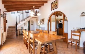 Dining - Beautiful home in Cala Murada (Cala Murada)