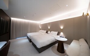 Premium bedding, in-room safe, desk, blackout curtains - Daegu Hyeonpung Prana Hotel (Daegu)
