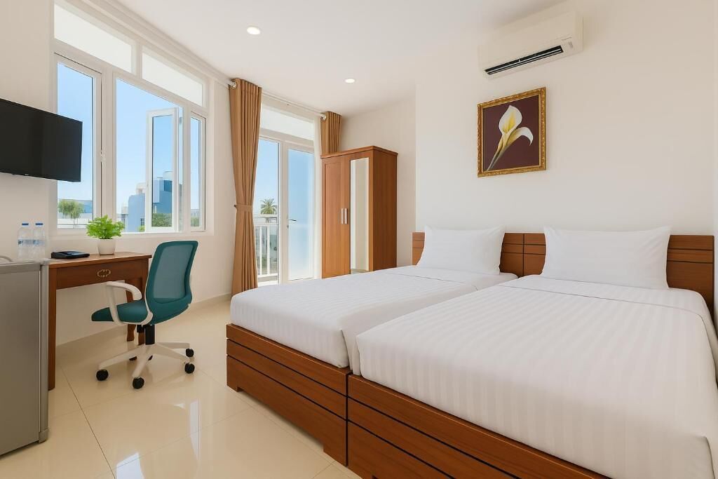 Chambre Double ou avec lits jumeaux, balcon