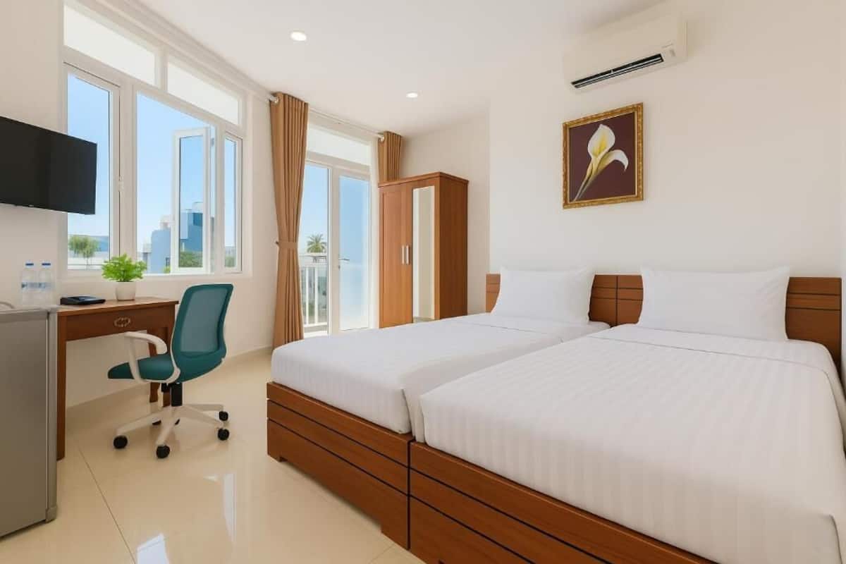 Chambre Double ou avec lits jumeaux, balcon