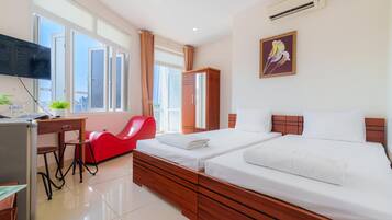 Chambre Double ou avec lits jumeaux, balcon