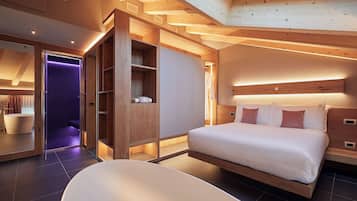 In-room safe, blackout curtains, soundproofing, free WiFi