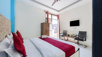 Deluxe-Doppel- oder -Zweibettzimmer | Schreibtisch, kostenloses WLAN