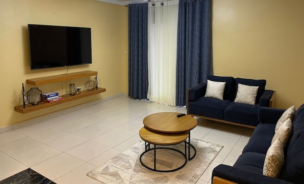 Comfort Apartment, Balcony, City View | Living area - norvella residence (Kigali)