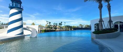 Appart'hôtel, 1 chambre, balcon, vue ville | Piscine