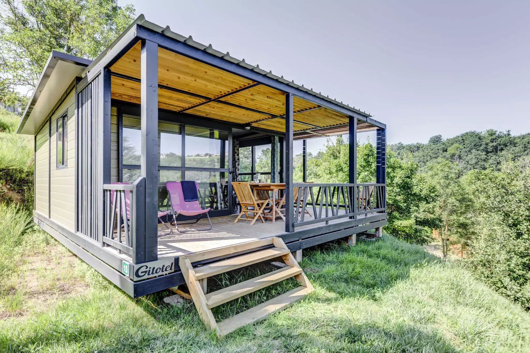 Chalet Privilège Panoramic - 2 bedrooms - TV - 25 m², covered terrace 18m² 5 persons