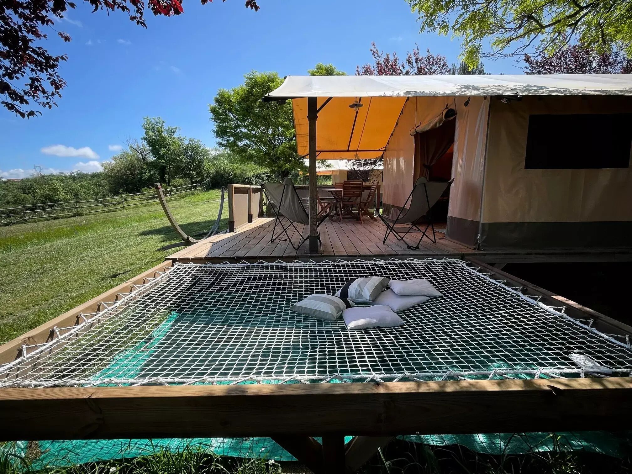 Lodge Insolite Premium Victoria - 2 rooms - 30m² - large 20 m² terrace and 5-person relaxation net