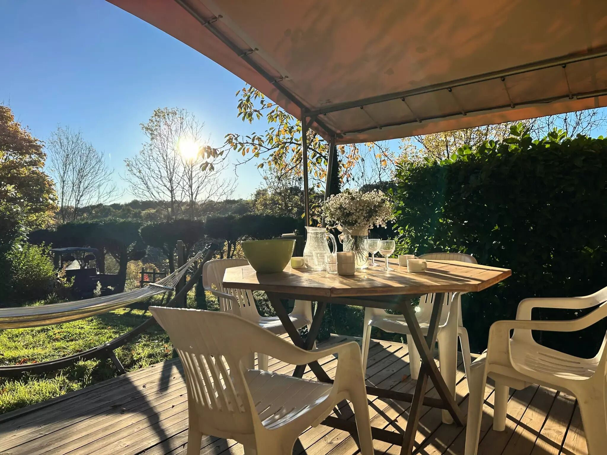 Lodge Insolite Nature Canada 2 rooms without bathroom - 25 m2 + 15 m² covered terrace 4 persons